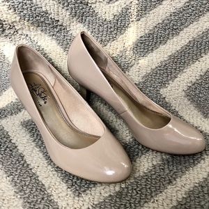 Lifestride Nude Patent Pumps